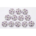 thumbnail image 6 of IBA Indianbeautifulart Purple 25 Mm Leaves & Floral Artistic Printed Canvas Fabric Buttons Round 2 Hole&nbsp;Decorative Buttons For Sewing Crafting Pack Of 50, 6 of 7