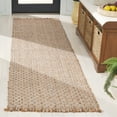 thumbnail image 2 of SAFAVIEH Natural Fiber Clarence Solid Runner Rug, Natural/Ivory, 2'3" x 8', 2 of 7
