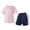 F02-Pink, variant on HCNTES Boys Clothes Short Sleeve T Shirt Top Shorts Sets Casual Summer Outifts for Kids 4T 5T 6T 7T 8T 9T 10T 11T 12T Children's Back to School Clothing(F02-Pink,9-10 Years)