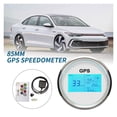 thumbnail image 2 of 7 Backlights 85mm Boat Car Digital GPS Speedometer LCD Speed Gauge Odometer Course With GPS Antenna ,Universal Compatibility, 2 of 7