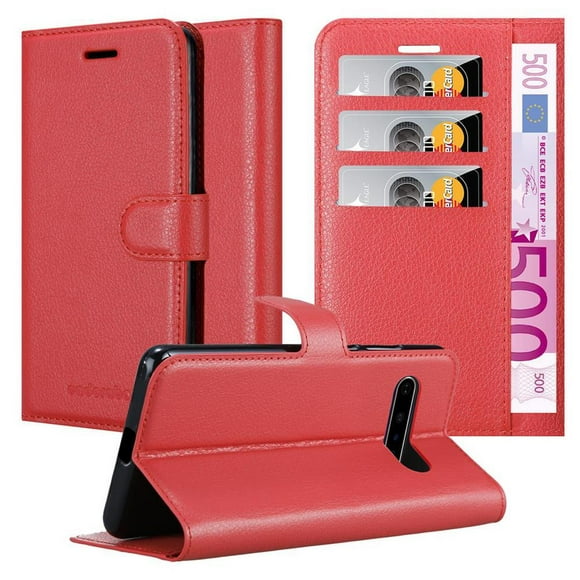 Cadorabo Case for LG V60 thinq Cover Book Wallet Screen Protection PU Leather Magnetic Etui