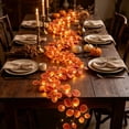 thumbnail image 5 of Eolstice Halloween Vines Wall Decor, Foliage Leaves with Decorative Lights, Fireplace Handrail Decoration, Home Party Decoration, 5 of 7