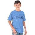 thumbnail image 5 of Ba Co N Bacon Food Science Nerd Geeky Crewneck T Shirts Boy Girl Teen Brisco Brands XS, 5 of 6