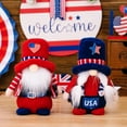thumbnail image 4 of Zgyau Independence Day Table Ornament 4th Of July Decorations Veterans Day American Gnome Plush Memorial Day Gifts For Veterans Spring Gnomes Decorations For Home 4th Of July G, 4 of 9