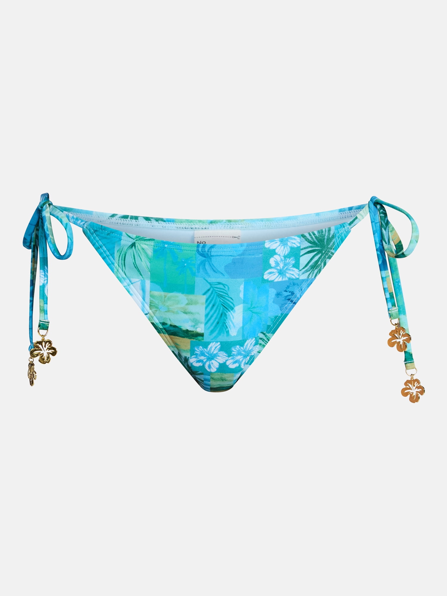No Boundaries Side Tie Bikini Bottom, Women's XXS-XXL