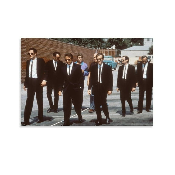 Reservoir Dogs Movie Posters Wall Posters Room Decor for Men Crime Canvas Paintings Art Poster Poster Decorative Painting Canvas Wall Art Living Room Posters Bedroom