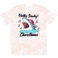 thumbnail image 3 of Inktastic Shark Holly Jawly Christmas T-Shirt, 3 of 5