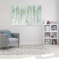 thumbnail image 4 of Yihui Arts Forest Paintings Birch Tree Canvas Wall Art with Gold Foil Ready to Hang 48"x36", 4 of 5