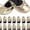 (50 Pack) Gold, variant on 20 Pack Wedding Ballet Dancing Shoes with Display Box, Complementary Sign for Wedding Guests, Bridesmaids, Bridal Parties - Assorted Women's U.S Sizes 5.5 – 10