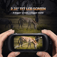 thumbnail image 3 of BEBANG Night Vision Binoculars,Infrared Digital Night Vision Goggles with HD Video and Photo Modes,32GB Memory Card,Viewing from 984ft/300m,WIFI, 3 of 9