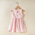 thumbnail image 4 of ibuvkizy Girls Summer Dresses Baby Princess Dress 6-36 Months Girls Sleeveless Dresses Baby Girl Cute Dresses Children's Printed Dresses Toddler Birthday Party Gown Kids Cute, 4 of 7