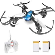 Holy Stone HS170 Mini Drone for Kids RC Nano Quadcopter Drone with 2 Batteries Indoor and Outdoor Play Toys Gifts Color Blue