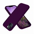 thumbnail image 1 of Chenchen Designed for iPhone 13 Case, Silicone Shockproof Slim Thin Phone Case for iPhone 13 6.1 inch Purple, 1 of 1