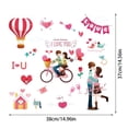 thumbnail image 2 of Decoration Static Stickers No Stickers Decorations for Window Sweet Atmosphere, 2 of 3