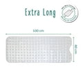 thumbnail image 3 of Babyworks™ Total Tub Bath Mat - Transparent, 39.4 x 15.7 inches and made from Polyvinyl Chloride, 3 of 7