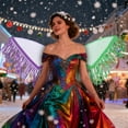 thumbnail image 3 of Accessoire de Fête Carnaval à Paillettes et Franges pour Adultes 2 Pcs, 3 of 5