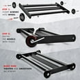 thumbnail image 4 of Yes4All Glute Ham Glider, Heavy Duty Steel Abdominal Trainer, V-Shaped Bar, Black Urethane Wheels, 4 of 8