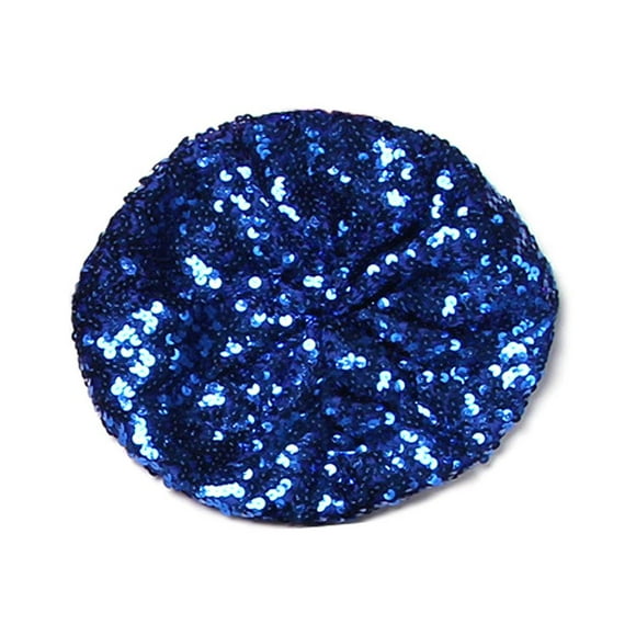 Stretch Metallic Shining Sequins Berets Women Autumn lady dance hat lady club hat Spring Summer Hats Mix Color Party Show Advertising Caps