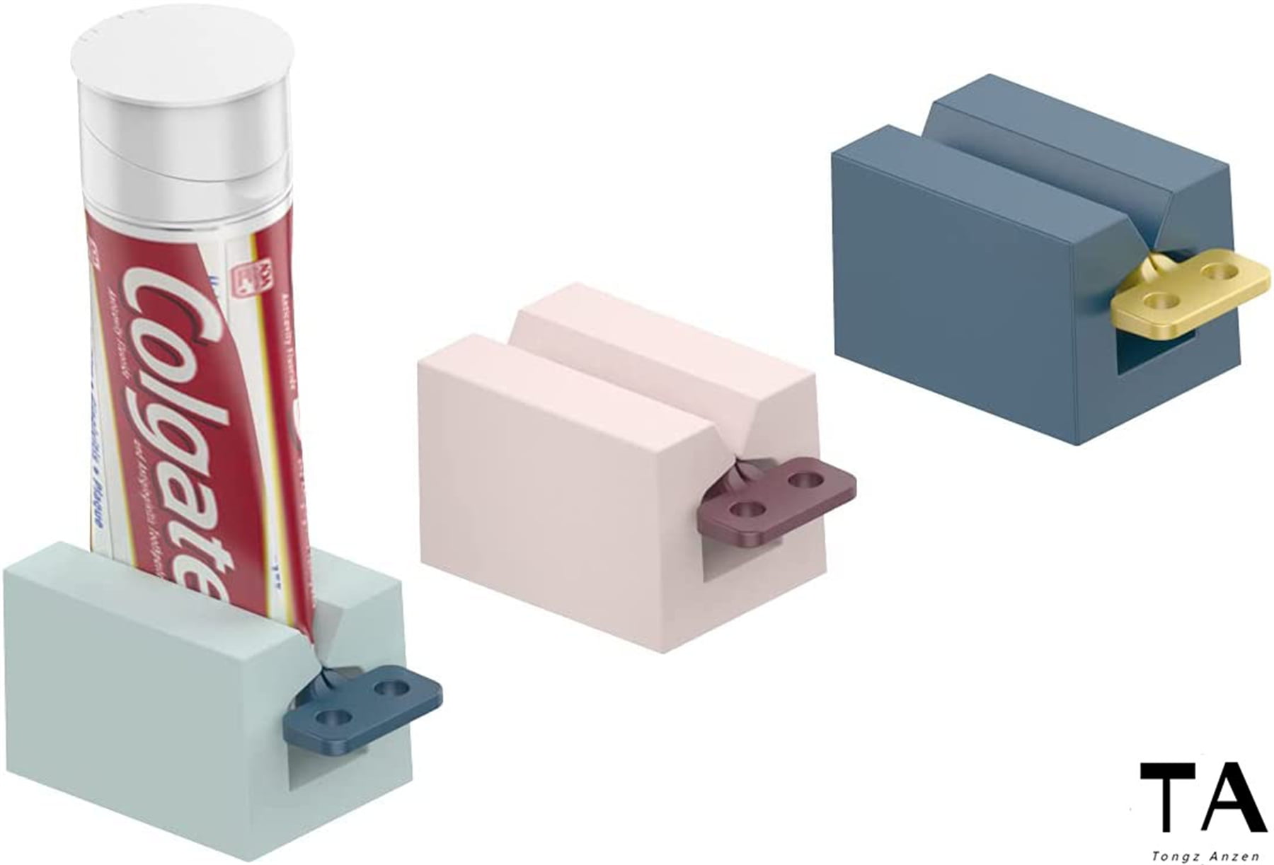 3pack toothpaste extruder rolling toothpaste tube extruder