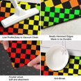 thumbnail image 3 of Rainbow Color Checkered Pattern Kitchen Rug Mat,Kitchen Runner Rugs Non Skid Washable,Decorative Kitchen Floor Mats for Kitchen,Sink,Laundry,17"X47", 3 of 5
