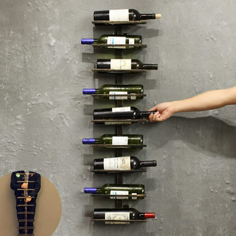 Large wall online wine rack