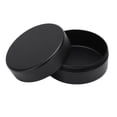 thumbnail image 4 of Lata de almacenamiento redonda, lata de vela EDC Circular impermeable sellada de aluminio con arandela para contener cosas, color negro, 4 of 5