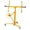 Yellow, variant on Roromall Drywall Lift 11' Drywall Panel Jack Tool Construction Rolling Caster Wheel Lifter 150 LBS Load Capacity