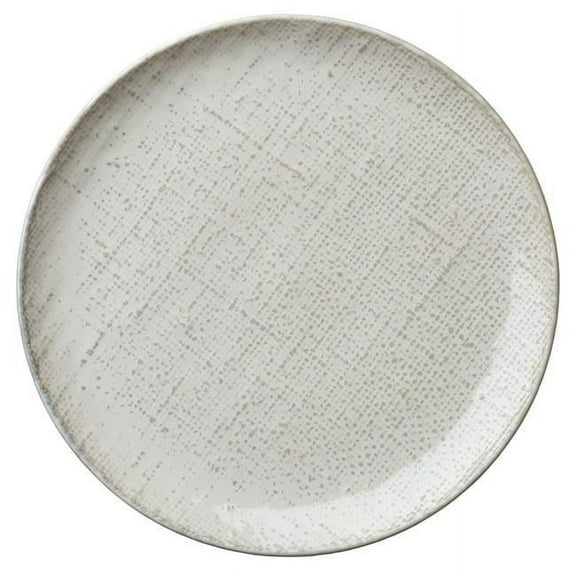 Oneida L6800000157C 11.25 in. Knit Porcelain Coupe Plate