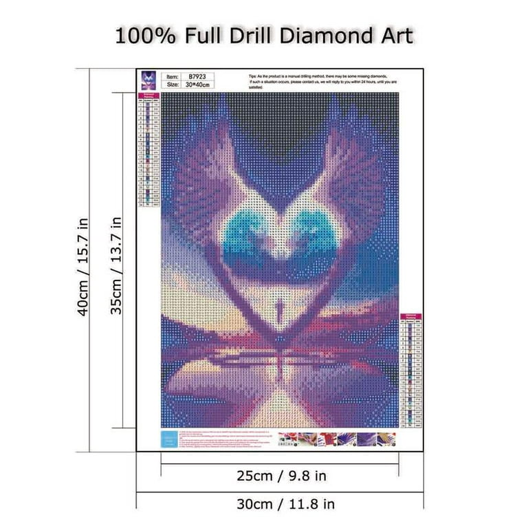 Angel Love 5D DIY Diamond Art Kit, Includes Beads & Gem Crafts