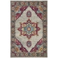 thumbnail image 6 of SAFAVIEH Merlot Rosamund Floral Area Rug, Cream/Multi, 6'7" x 6'7" Round, 6 of 10