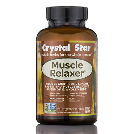 Relaxant musculaire - 60 Capsules par Crystal Star
