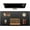 Black, variant on Genuine Leather Desk Mat, 35.4"X17" Leather Desk Mat, Office Desk Pad, Thick Desk Pad with Stitched Line, Non-Slip Laptop Writing Pad with Rubber Base(Black, 35.4"X17")