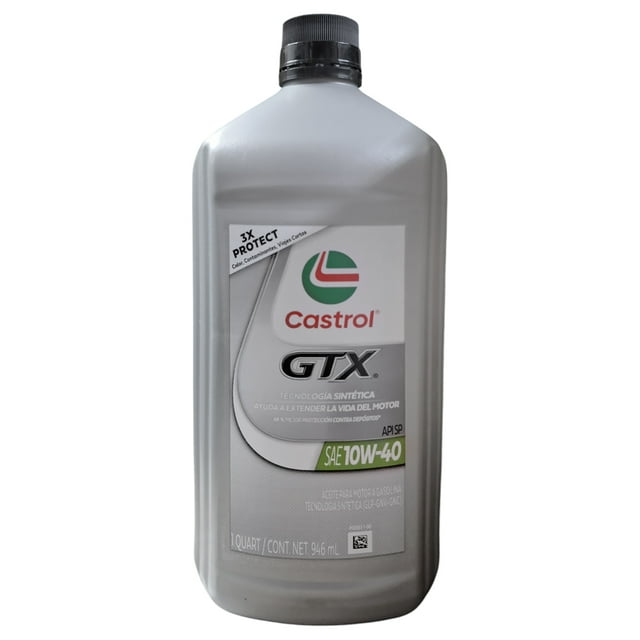 Aceite Multigrado 10W40 API SN 946 ml Castrol