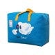 thumbnail image 1 of 1 bolsa de capacidad para edredón para niños, lavable para el hogar con tela, paño de transporte con cremallera, edredones grandes Oxford azules, organizadores, asas de almacenamiento gruesa, 1 of 5