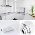 thumbnail image 2 of Shiny White Wallpaper Peel And Stick Wallpaper Glossy Self Adhesive Removable Wallpaper,23.6" X 236"waterproof, 2 of 3