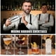 thumbnail image 2 of 6PCS Mini Cocktail Shaker, Drink Shakers Cocktail,Stainless Mini Shaker, Cocktail Shaker with Strainer, 250ml, 2 of 5