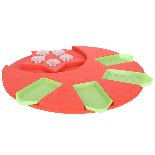 Soportes de almacenamiento de pintura de diamantes hermosa bandeja de pintura de diamantes duradera profesional de pintura elegante para nios adultos Amonsee No