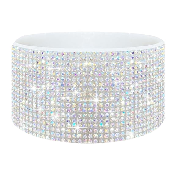 OIUR Rhinestone Silicone Boot for 40oz Tumbler Glitter Cup Cover Water Bottles Bottom Sleeve Anti-Slip Sparkling Cup Accessories