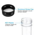 thumbnail image 3 of Unique Bargains 80ml Plastic Test Tubes with Screw Caps, 6Pcs 156x30mm Tubes for Party Decoration Lab Use, Black, 3 of 7