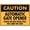 Warning Sign 2, variant on Bilingual Shelter in Place Sign Fire_Exit Emergency Signs Tornado D2 Metal Tin – 8 x 12 Inch for Home or Work