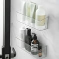 thumbnail image 5 of Dongrere Wall-mounted Shelf, Paper Towel Holder for Toilet, Transparent Storage Box for Bathroom, Washbasin Storage, 5 of 7