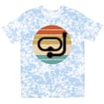 thumbnail image 3 of Inktastic Scuba Diver Retro Sunset Diving T-Shirt, 3 of 5