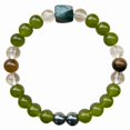 thumbnail image 2 of 8mm Natural Cordierite Gemstone Stretch Bracelet - Round Beaded Unisex Healing Jewelry - 7" Adjustable Rock Stone Beads for Women & Men, 2 of 6