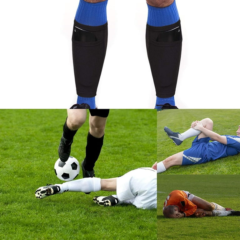 Heldig Soccer Shin Guard Sock, Leg Performance Support Football