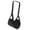 Black, variant on jinwen Travel Foot Hammock Adjustable Height Portable Airplane Footrest for Pink