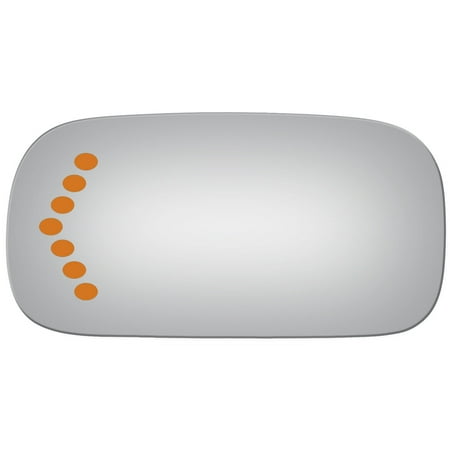 - Burco 4090S Left Side Power Mirror Glass for 06-08 Buick Lucerne, Cadillac DTS