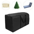 thumbnail image 1 of ruzhgo Christmas Tree Storage Bag Oxford Cloth Artificial Xmas Tree Duffel Style Storage Bag, 1 of 5