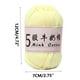thumbnail image 3 of 1 Rolls of Milk Cotton Yarn Skeins for Crafting, Soft and Cozy Milk Cotton Yarn 5 Ply for Doll Sweater, Hats, Scarves, and Shawls, 3 of 6
