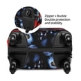 thumbnail image 2 of Fuzoiu Variety Of Fruits And Berries Print Suitcase Cover,Washable Luggage Covers for Suitcase,Elastic Luggage Protector Cover,Scratch Resistant Travel Suitcase Covers-Medium, 2 of 7