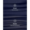 thumbnail image 2 of SUCS Thermal Underwear for Men Long Johns with Fleece Lined, Base Layer Men Cold Weather Top Bottom, 2 of 6